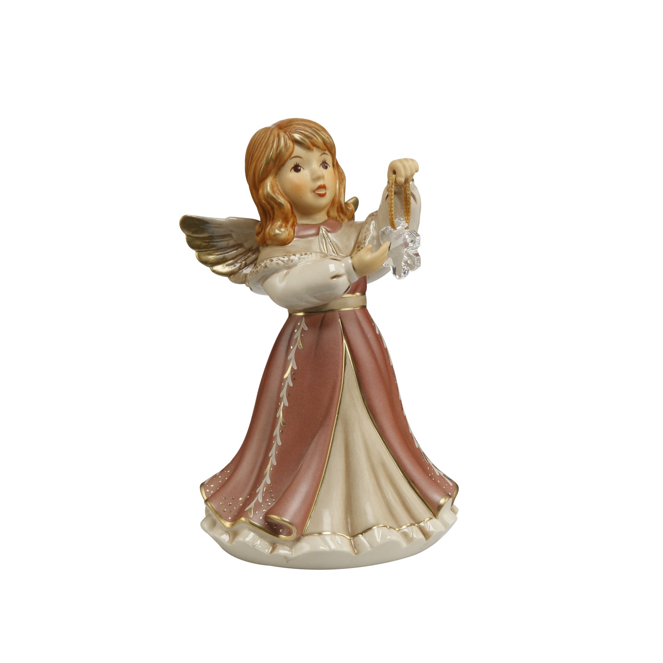 Скульптура Ангел «Свеpкающее Рождество»