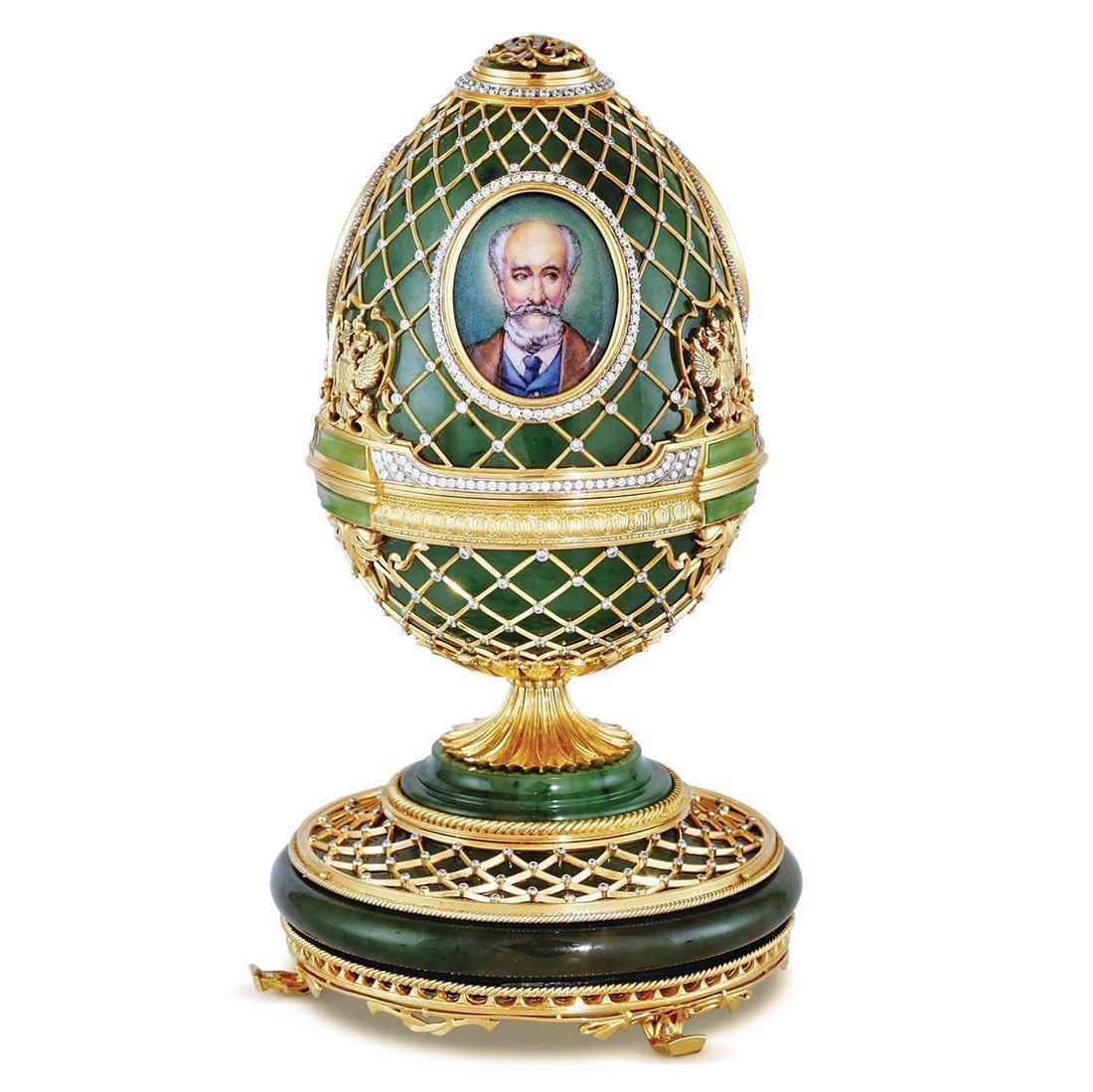 Яйцо сувенирное «Посвящение Фаберже»